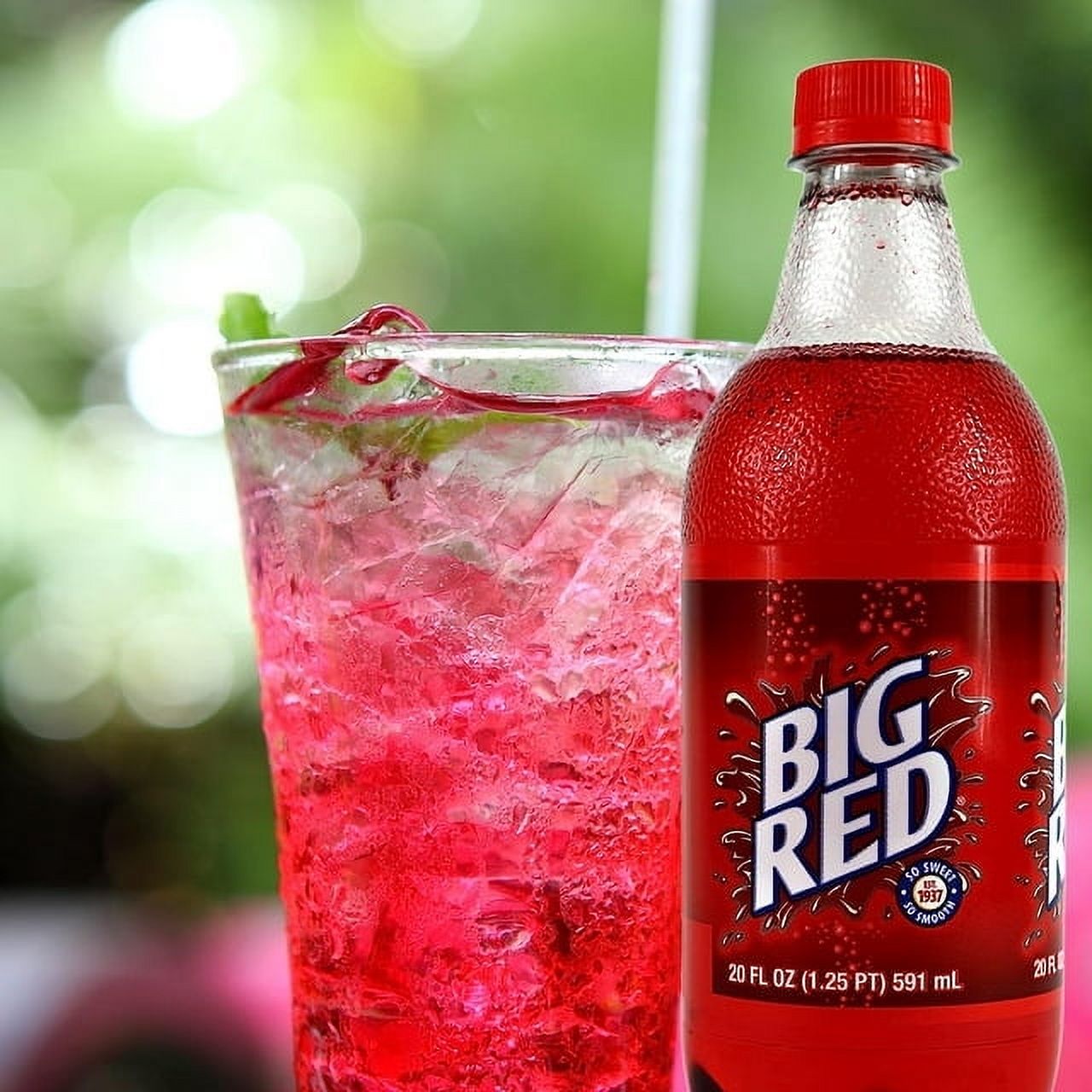 Big Red Soda, 20 oz Bottles, 16 Pack