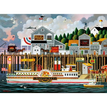 Buffalo Games 1000 Piece Puzzle, Charles Wysocki - By The Sea