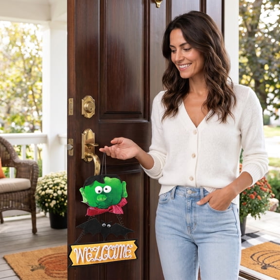 Wholesale Of Cute Door Hangers Halloween Decorations And Props For Creating Festive At Ghost Festival Venues