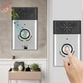 thumbnail image 4 of Chime de la Puerta, Altavoz injustable Smart Wireless Voice Interinging Door Door Bell, Largo Apartamento de Tiempo en Espera para Seguridad para el Hogar Puerta de Instalación, 4 of 7