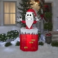 thumbnail image 5 of Animated Christmas Inflatable Jack Skellington in Chimney, 5 of 5