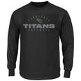 thumbnail image 2 of Men's Fanatics Black Tennessee Titans Big & Tall Coverage Scheme Long Sleeve T-Shirt, 2 of 3