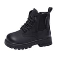 thumbnail image 2 of LvhaoGJOB Kids' Chelsea Boots - Elastic Side Panels, Side Zipper Closure & Classic Design, 2 of 6