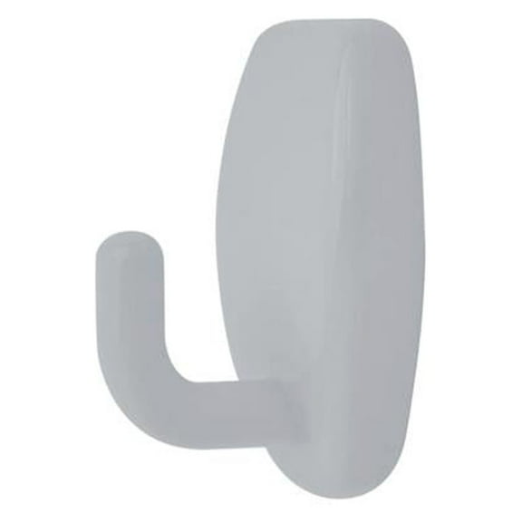 National Hardware N260-159 Snap Wall Hook, White, 50-Lb. Load - Quantity 6