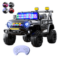 thumbnail image 1 of Montable Eléctrica Jeep Dodo Kids Bwn158 Luces Led Negro, 1 of 10