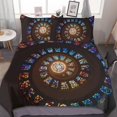 thumbnail image 1 of HAHDAXIA Pattern Bedding Solid Comforter Set for All Seasons 3 Pieces(1 Comforter+2 Pillowcases) Soft Microfiber Bedding Set King(102"x90"), 1 of 7