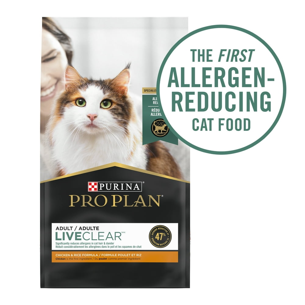Purina Pro Plan High Protein Dry Cat Food With Probiotics, LIVECLEAR