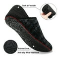 thumbnail image 6 of Barerun Women Men Slippers with Around Rubber Sole Slipper Soft Lightweight House Slipper Socks, 6 of 7
