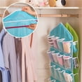 thumbnail image 3 of Rack Storage Closet Wardrobe Hanging Shelf Organizer 16-Pockets for Clothes Sock, 3 of 5