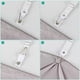thumbnail image 3 of (Juego de 4) correas para sujetar sábanas: clips ajustables para sábanas, sujetadores para sábanas, tirantes, soporte de agarre elástico utilizado para sábanas, 3 of 5