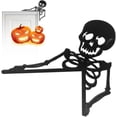 thumbnail image 1 of Letrero decorativo para esquina de puerta de Halloween, adorno de madera para puerta de Halloween, decoración de marco de puerta de madera, decoración del hogar de Halloween, letrero de puerta de Hall, 1 of 8