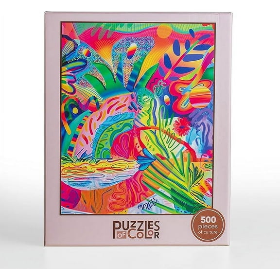 "Pachanga Familiar" By Mariell Guzman - 500 Piece Puzzle