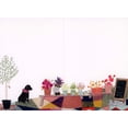 thumbnail image 2 of Pictura Black Dog Sitting in Entryway of Flower Shop Blank Note Card, 2 of 2