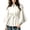 Beige, variant on Women's Stand Collar Cape Coat Elegant Belted Wool Blend Jacket Loose Fit Outerwear for Fall Winter (L, Dark Gray)