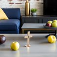Baptism Table FONDOTIN 18pcs Wooden Cross Standing Table Sign for Baptism ...