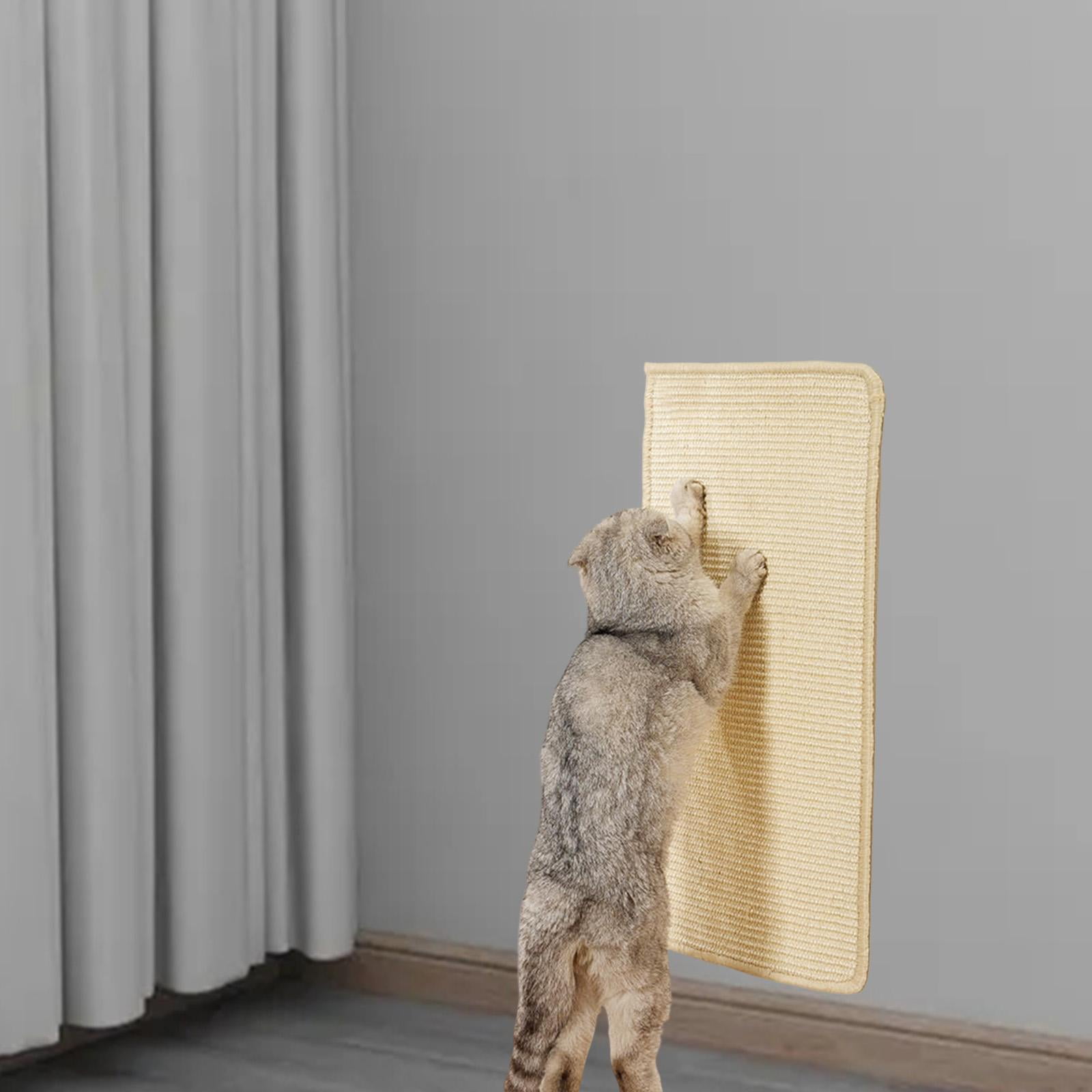 Bvdfgk Cat Scratch Mat Cat Scratch Pad Cat Scratcher Pad Sisal Scratching Pad for Small 50cmx90cm