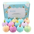 thumbnail image 2 of Mermaid Bath Toys, Bath Toys for Toddlers, 3 in Surprise Figurine, 12 Pc, Fizzing Bath Bombs, Mixed Fragrance, Pool Toys for Student, Kids Outdoor Toys, Valentines Toys for, 2 of 4