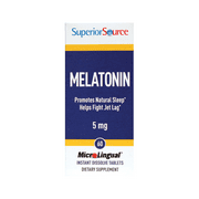 Melatonin, 5 mg, 60 MicroLingual Instant Dissolve Tablets, Superior Source