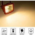 thumbnail image 3 of 2 Pack 10W R7s LED Light Bulb 118mm Dimmable Warm White 3000K 100W Equivalent Linear Halogen Double Reflector for Garden, Public Spaces, Hallways, Street Lights, Spotlights, 3 of 5