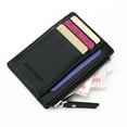 thumbnail image 2 of CAROOTU Women Men Lady Wallets Purse Zipper PU Small Mini Soft Thin For Money Card Coin, 2 of 7