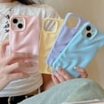 thumbnail image 3 of 3D Wave Shape Water Ripple Candy Color Soft  for iPhone Case (Pink,iPhone 12), 3 of 7
