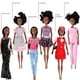 thumbnail image 2 of Juego de 6 muñecas de juguete negras afroamericanas – Muñecas de juego de rol de diversidad de estilo de moda premium de 11.5 pulgadas, paquete variado para niños, regalos de fiesta para niñas, 2 of 5