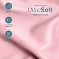 thumbnail image 4 of Bare Home 22" Extra Deep Pocket Sheet Set - Premium 1800 Collection - Ultra-Soft - Queen, Light Pink, 4 of 9