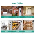 thumbnail image 4 of Cámaras De Vigilancia Simuladas Con Energía Solar, Cámara Domo De Seguridad Falsa Simulada Compacta Fácil De Instalar Con Batería Para Interiores, 4 of 7