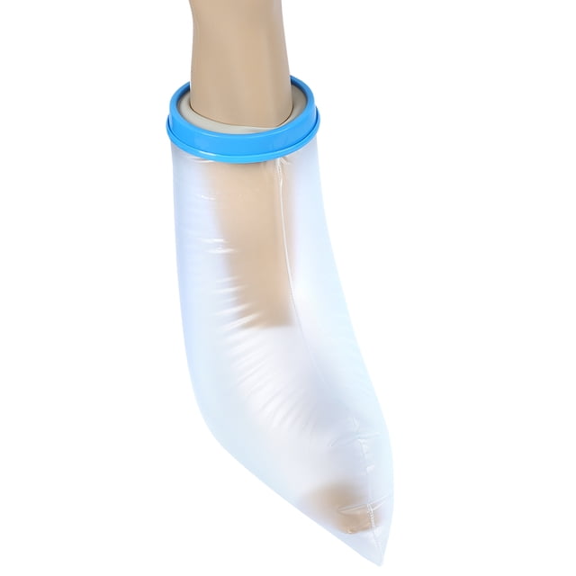 Oubit Bathwaterproofcover, Jambes d'Enfants avec la Technologie Révolutionnaire de Couverture de Fonte de Bain Bleu