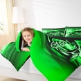 thumbnail image 4 of Manfei Speed Racing Car Full Size Comforter Sets 3-Piece for Teen Boys Men, Green Sports Car Bedding Comforter Set, Race Car Game Bedding Sets, Luxury Bedroom Decor, 4 of 8