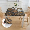 thumbnail image 2 of HAOXIT  Tablecloths Decorative Square Tablecloth Washable Table Cover, Holiday Dinner, Wedding &amp; Dining, Imperfection - Thanksgiving/Christmas 40*40, 2 of 8