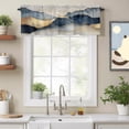 Abstract Impressionist Style Painting Valances for Windows,Kitchen ...