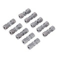 thumbnail image 1 of Brake Line Connector, Sturdy Long Life Span 10Pcs  Plated Copper Brake Pipe Connector  For 4.75mm Dia Tube, 1 of 8