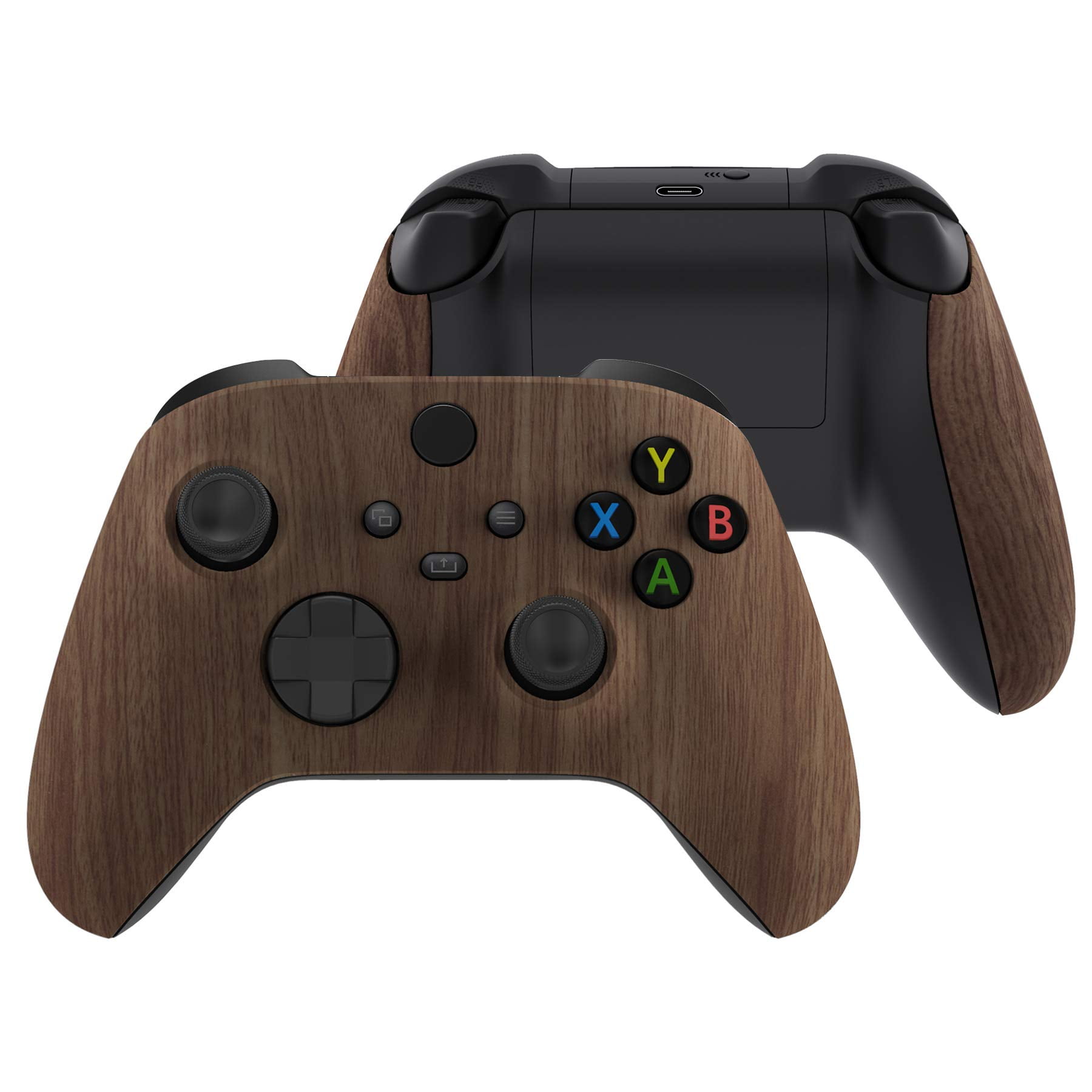 Playrealm Thumbstick Extender & Silikon-Griffe Für PS5/PS4 Controller – 4 Aufsätze, Camo Rot+Blau