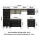 thumbnail image 3 of Cocina Integral 293cm Con Tarja Emilly Madesa 06, 3 of 9