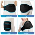 thumbnail image 7 of Comfytemp Large Back Ice Pack Wrap with 2 Reusable Gels, Hot & Cold Compress for Waist, Hip, Knee & Shoulder Pain Relief & Swelling, 7 of 7
