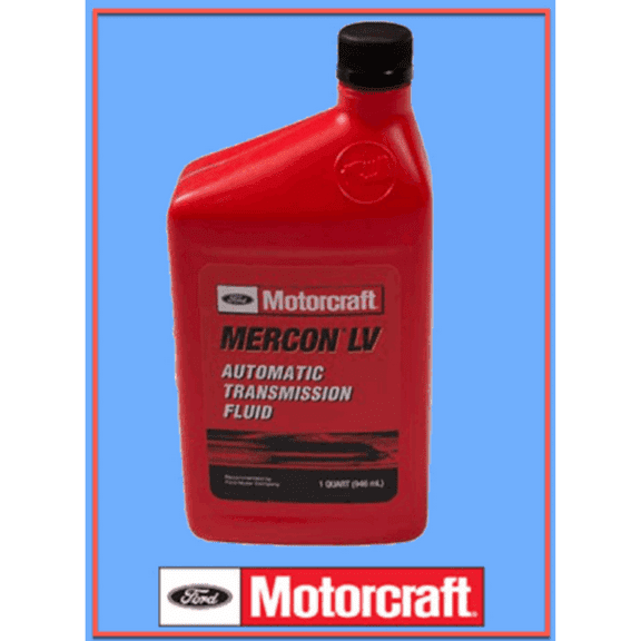 1 Quart Automatic Transmission Fluid Genuine FORD MOTORCRAFT MERCON LV MPN #XT-10-QLVC