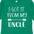 thumbnail image 4 of Inktastic I Got It From My Uncle Boys or Girls Long Sleeve Toddler T-Shirt, 4 of 5