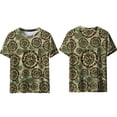 thumbnail image 6 of BVOFAR Funny Shirts for Men and Women Casual Sport Fitness Short Sleeve T-Shirts Crew Neck Novelty Camo Graphic Tees Outdoor Camouflage Tops Camouflage S, 6 of 9