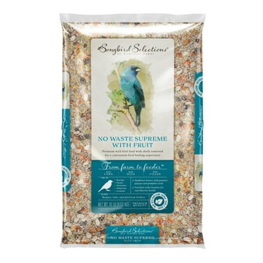 Global Harvest Foods Audubon Park Songbird Selections Chickadee and Nuthatch Bird Seed Sunflower Hearts 10 lb.