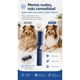 thumbnail image 5 of Peine Desenredador Mascotas Perros Gatos Doble Función Azul, 5 of 5