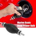 thumbnail image 2 of Unique Bargains 4pcs 6mm 1/4" Rubber Fuel Transfer Vacuum Fuel Line Hand Primer Bulb Fuel Pump Line Hose Hand Primer for Car Marine Boat Diesel, 2 of 6