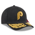 thumbnail image 3 of Men's New Era x Alpha Industries  Black Philadelphia Phillies A-Frame 9FORTY Adjustable Hat, 3 of 5