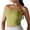 Army Green, variant on REORIAFEE Sports Bra Tank Tops for Women Sleeveless Tops Square Neck Tanks Quick Dry Crop Shirts Solid Color Pullover Shapewear Spaghetti Strap Vest Summer Going Out Green