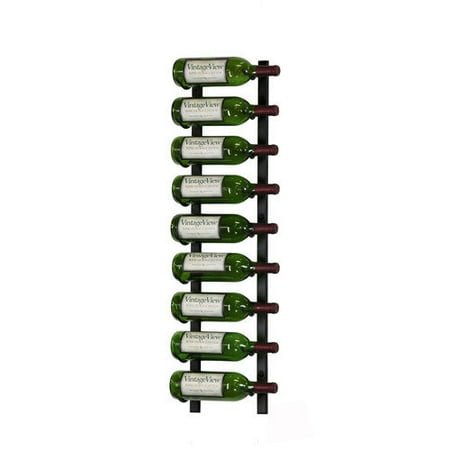 VintageView 9 Bottle Wall Mounted Wine Rack