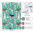 thumbnail image 3 of 2 Pcs Funny Kitchen Towels,Husky and Coffee Microfiber Dish Towels,Kitchen Tea Towels,Kitchen Towel Set (18" X 26"), 3 of 3