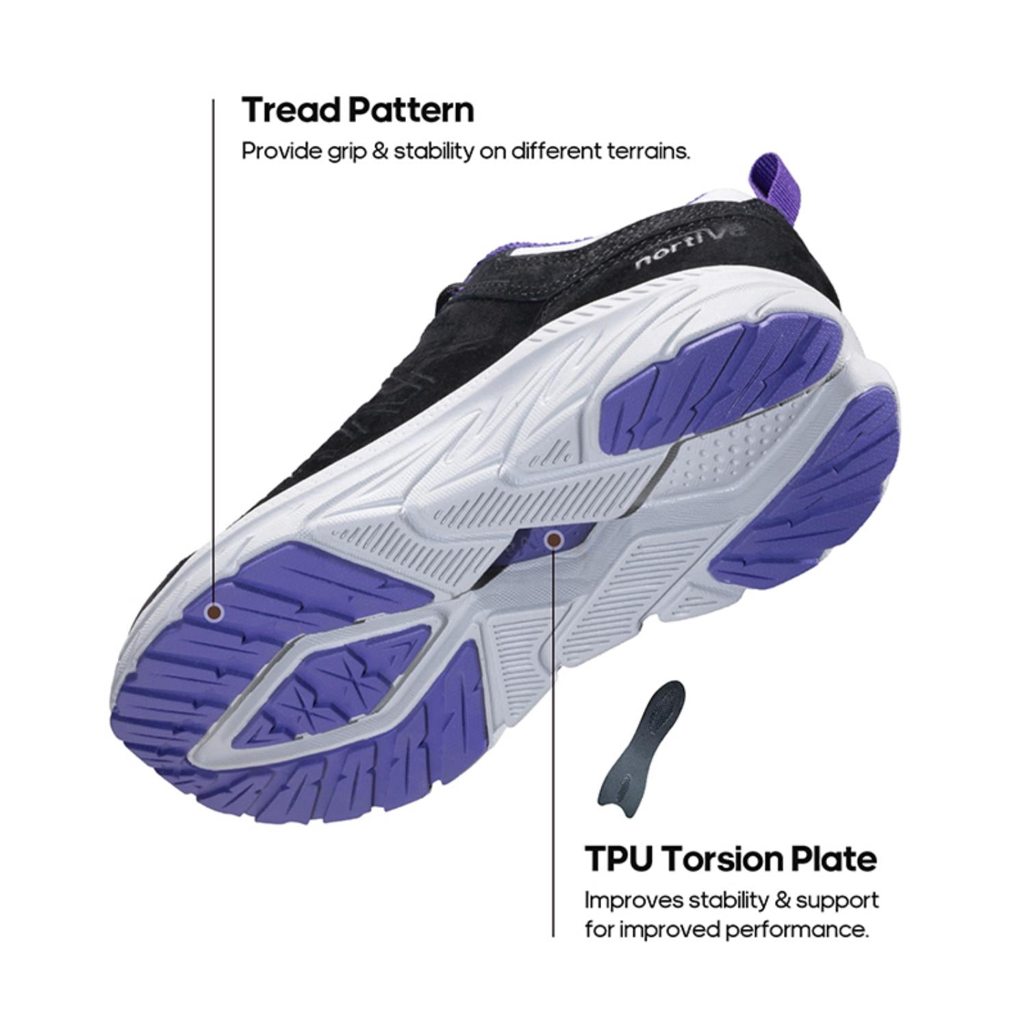 NORTIV 8 Women’s Horizon Lightweight Hiking Shoes Chunky Tennis-Inspired Non-Slip Trekking Trails & Platform Walking Sneakers