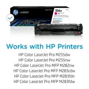 HP 206X High Yield Toner Cartridge Set