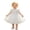 WenDA02_White, variant on WEIWEN Flower Girl Dress for Wedding Baby Toddler Girls Lace Short Sleeve Embroidered 1st Birthday Party Graduation Ceremony Pageant Dresses Yellow, 3-6 Months