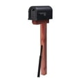 Gibraltar Mailboxes Cedar Drivein Easy Install Mailbox Post, DPK00000